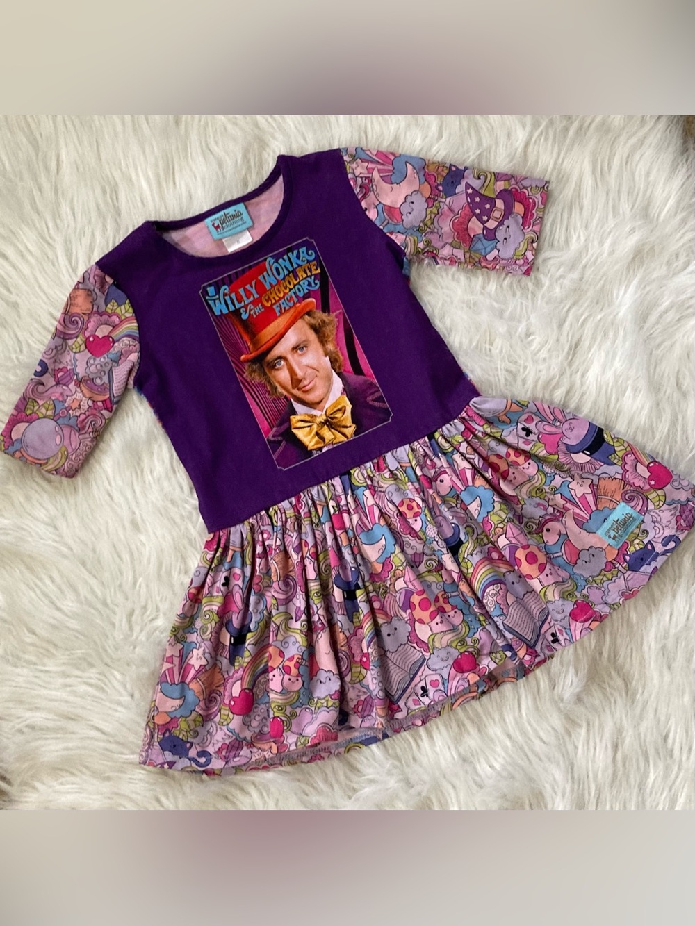 Custom Boutique Sweet Petunia Willy Wonka Top Tunic Unique